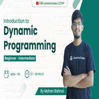 Introduction to Dynamic Programming using C/CPP.